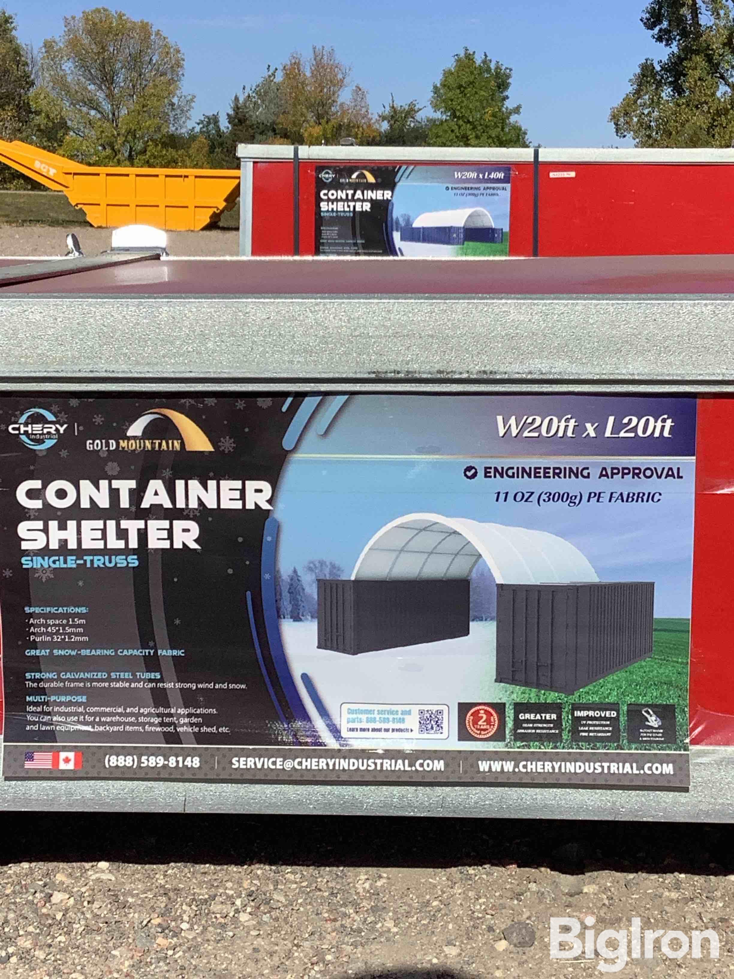 2024 Gold Mountain C2020 Container Shelter 