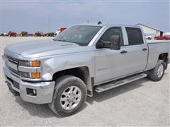 2015 Chevrolet 2500 HD LT 4x4 Crew Cab Pickup 