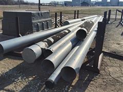 Galvanized Steel Poles 