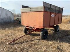 Stan-Hoist Bush Hog Hydraulic Dump Forage Wagon 