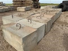 Concrete Barrier Blocks 