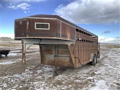 Titan 20’ Steel T/A Livestock Trailer 