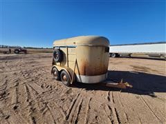 TravAlong T/A Bumper Hitch Livestock Trailer 