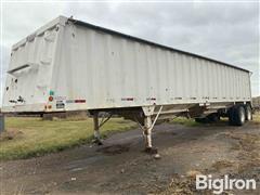 1995 Midland Hopper T/A Grain Trailer 