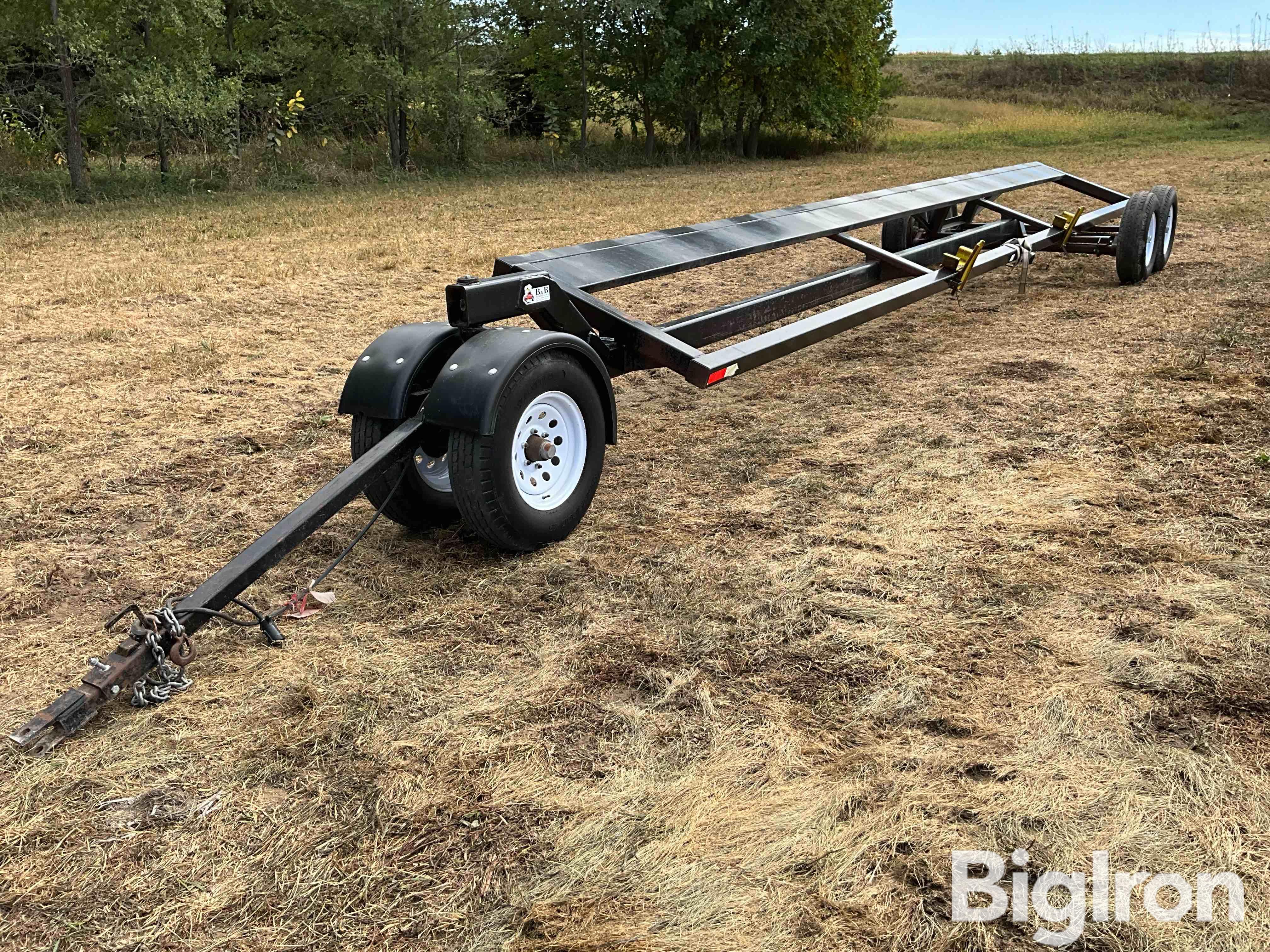 B&B BBHC-30TT T/A Header Trailer 