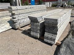 8' X 10" & 12" Concrete Form Filler Commercial Aluminum Concrete Forms 