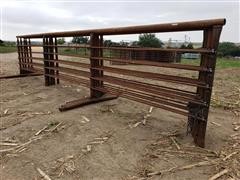 2020 D&S 24' Portable Freestanding Livestock Panels 