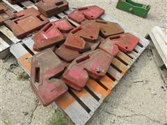 Massey Ferguson Suitcase Type Tractor Front/Combine Rear Weights 