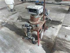 Chemical Pump, Meter & Stand 
