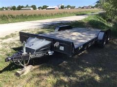 2014 Rice FMC8218 T/A Flatbed Trailer 