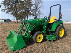 John Deere 2038R Utility Tractor w/ Loader 