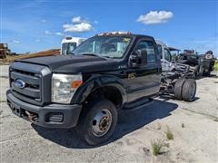 2015 Ford F350 4x4 Cab & Chassis 