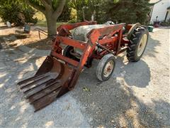 1953 Ford Golden Jubilee 2WD Tractor W/Loader 