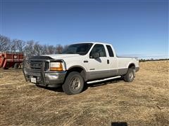 2001 Ford F250 4x4 Extended Cab Pickup 