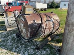 500 Gallon Steel Fuel Tank 