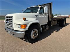 1995 Ford F800 S/A Flatbed Truck 