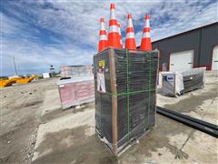 2024 Steelman PVC Safety Traffic Cones 
