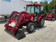 2023 Mahindra 2660 HST CAB Compact Utility Tractor W/Loader 