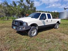 2002 Ford F350 4x4 Crew Cab Pickup 