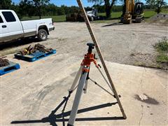 NEDO Tripod & Leveling Rods 