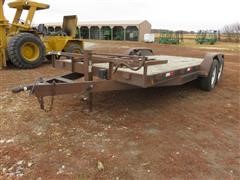 2000 Load Trail 16 ST T/A Equipment Trailer 