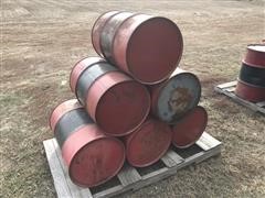 30 Gallon Steel Oil Barrels 