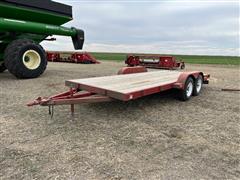1988 Temco T/A Flatbed Trailer 