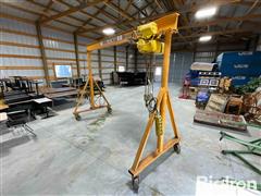 Yale 2-Ton Hoist & Frame 