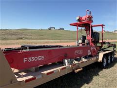 Fassi F330SE.24 Unmounted Material Handling Truck Crane W/Rotating Fork 