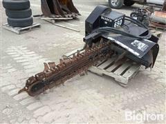 Bradco 650 Skid Steer Mount Trencher 