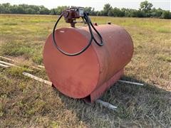 500 Gallon Fuel Tank W/Pump 