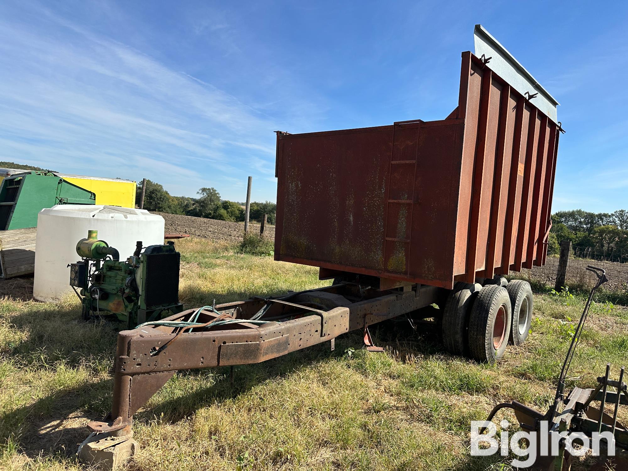 Shop Built Forage Wagon 