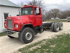 1985 Mack DM685S T/A Cab & Chassis 