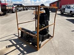 2021 Mower King Hyd Wood Chipper Skid Steer Attachment 
