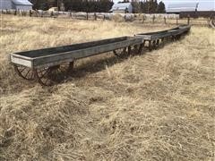 Wood Feed Bunks 