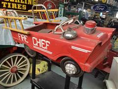 Fire Chief Pedal Car 