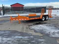 2016 Green T/A Flatbed Trailer 