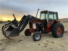 1977 International Hydro 186 2WD Tractor W/Loader 