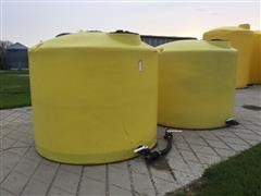 1500 Gallon Poly Tanks 