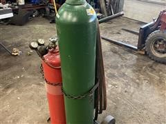 Victor Oxy/Acetylene Torch/Cart 