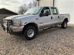 2002 Ford F250 4x4 Crew Cab Pickup 