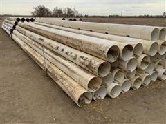 12” PVC Gated Irrigation Pipe 