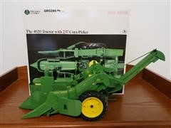 John Deere 4020 Toy Tractor W/237 Corn Picker 