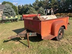 Pickup Box Trailer w/ Fuel Tank 