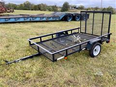 2010 Carry-On 5'x8' Flatbed Trailer 