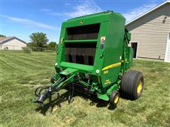 2009 John Deere 568 Silage Mega Wide Plus Round Baler 