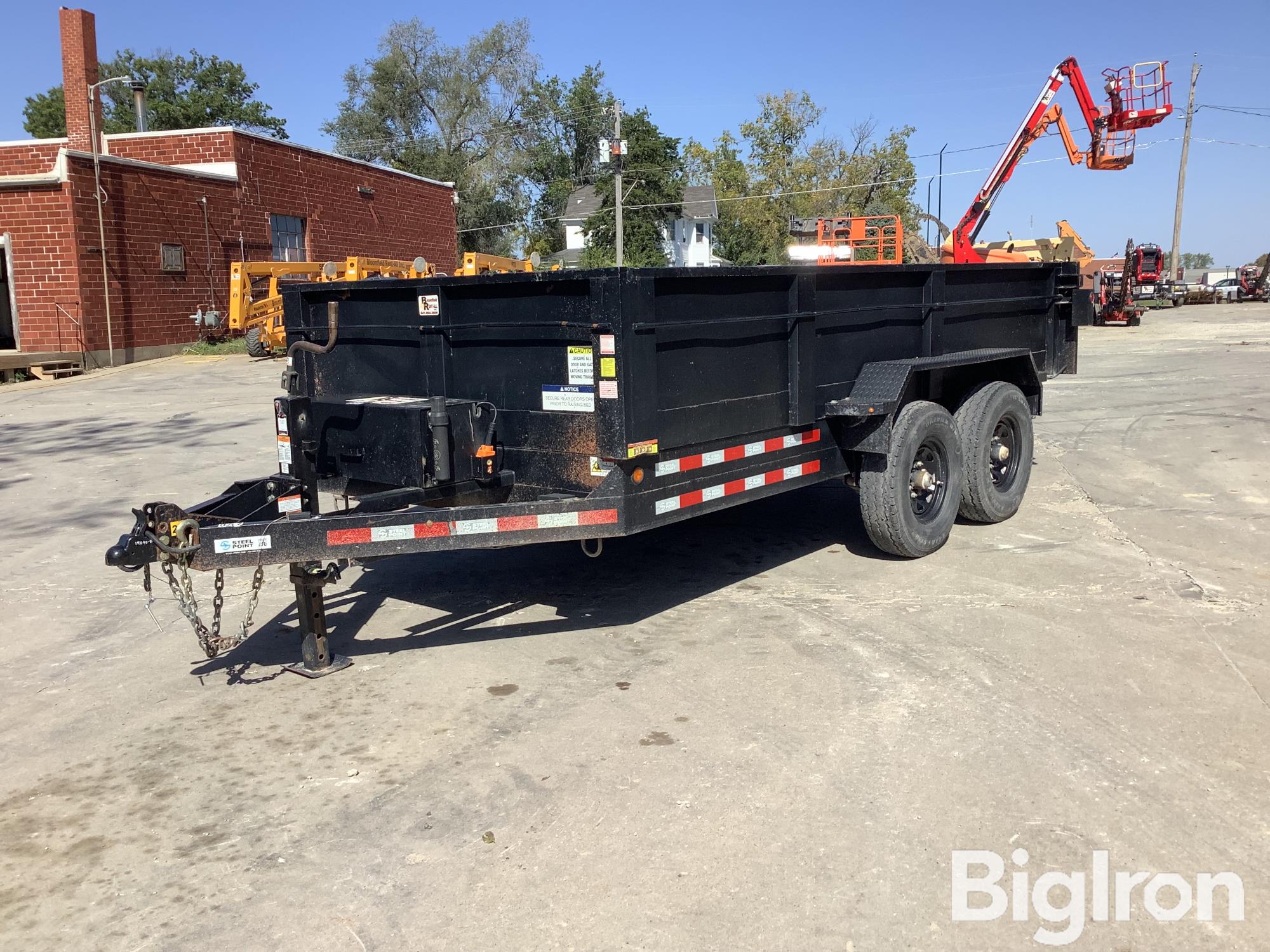 2022 Steel Point D714E T/A Dump Trailer 