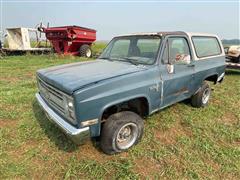 1986 Chevrolet K5 4X4 Blazer 