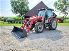 2011 Mahindra 8560 MFWD Compact Utility Tractor W/Loader 