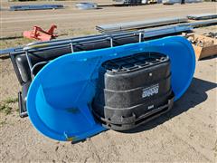 Behlen 10' Feed Bunks & Oblong Water Tanks 